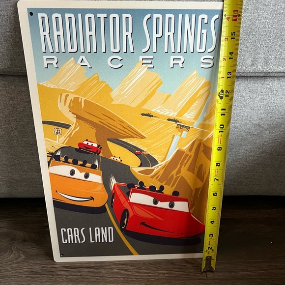 Radiator Springs Racers Metal Sign - Picture 4 of 4